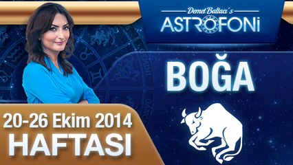 BOĞA Burcu, HAFTALIK Astroloji Yorumu, 20-26 EKİM 2014