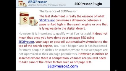SEOPressor - Best SEO Plugin