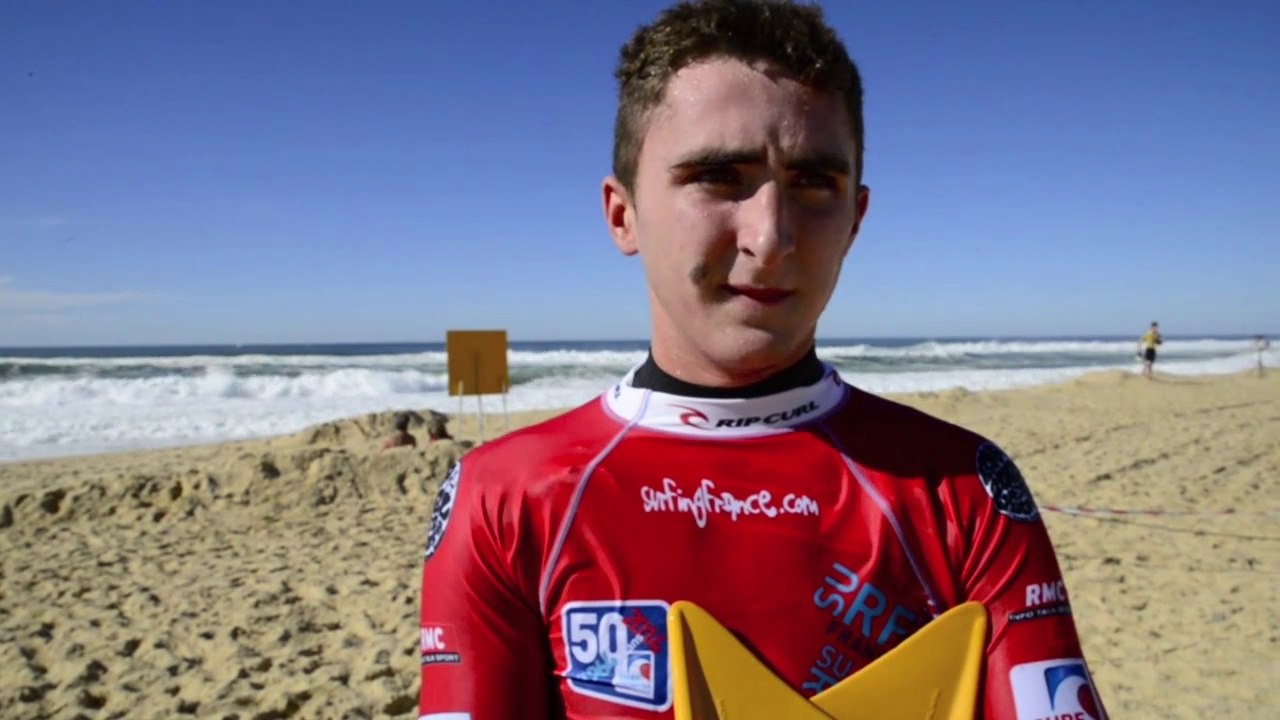 HUGO HIRRIARD - CHAMPIONNATS DE FRANCE 2014 - 18 OCTOBRE - HOSSEGOR