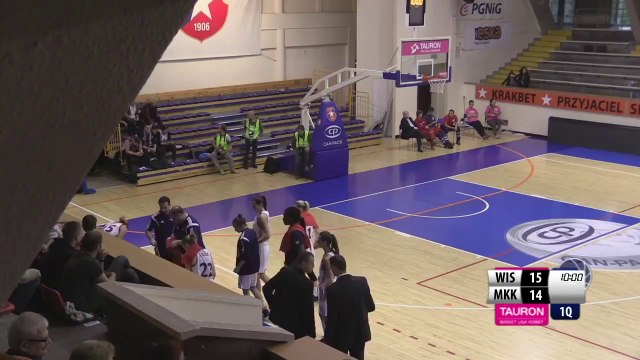 Wisła.TV: Wisła Can-Pack Kraków - MKK Siedlce 60:55 (1. połowa)