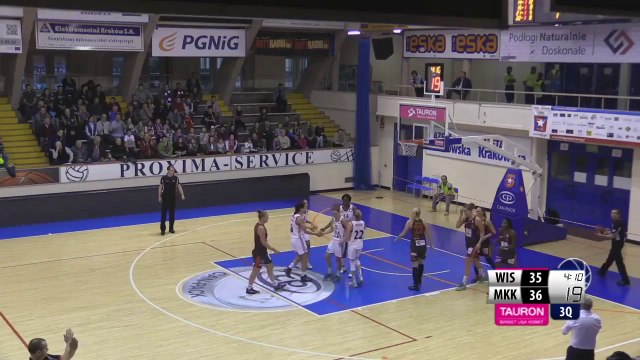Wisła.TV: Wisła Can-Pack Kraków - MKK Siedlce 60:55 (2. połowa)