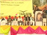 Jawad Ahmad in Chunian Stadium Prize Distribution speech plus song.mp4