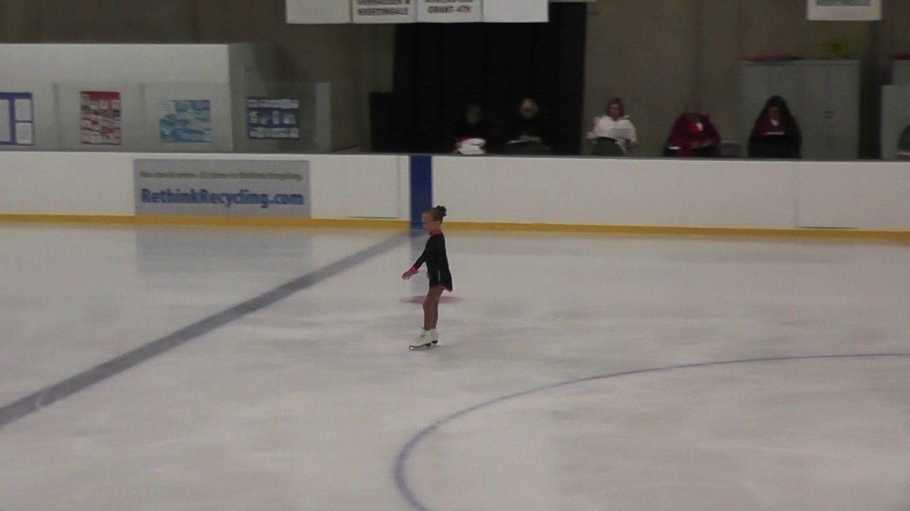 Adelynn - Upper Great Lakes Regionals - St Paul, MN - PrePreliminary Test Track Free Skate October 7, 2014 - Qualifying Round - 3rd place