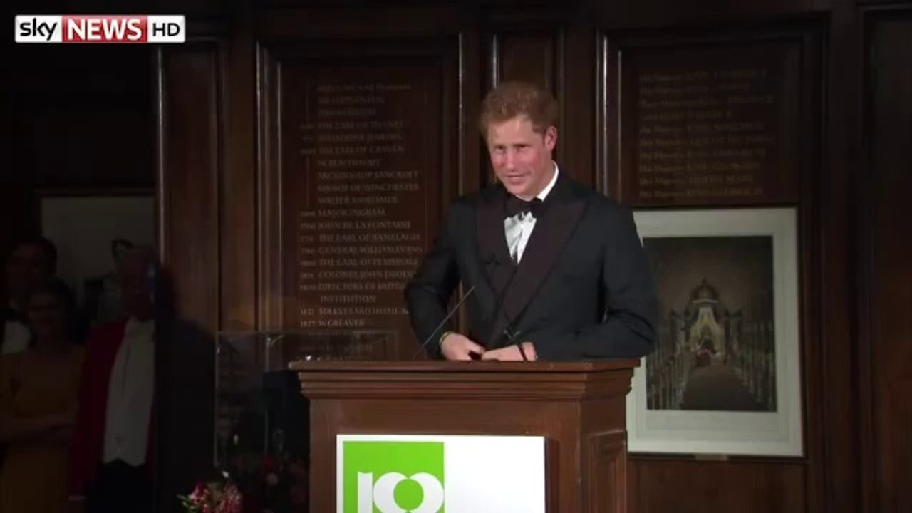 Prince Harry - 'I Thought It Would Just Be 100 Women And Myself'.