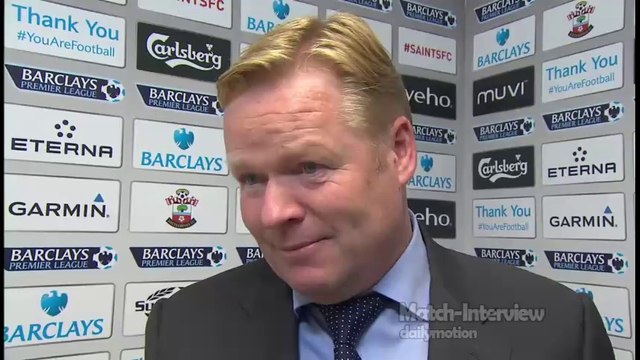 Southampton 8-0 Sunderland - Ronald Koeman Post Match Interview - Koeman shocked by result
