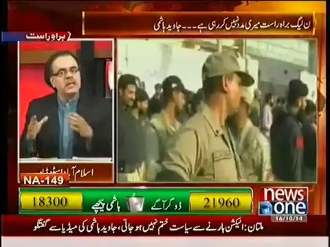 Why Javed Hashmi left PMLN and joined PTI - Dr Shahid Masood Telling