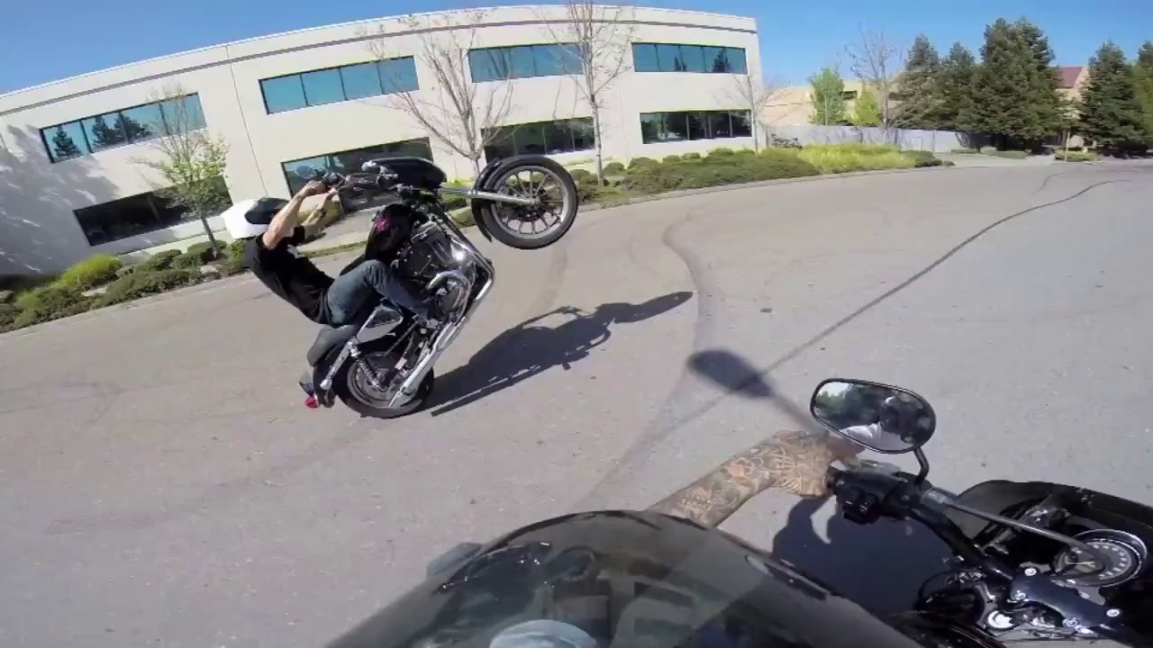 Drift en Harley-Davidson