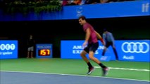 Tennis - Dimitrov sort deux coups de génie à la suite
