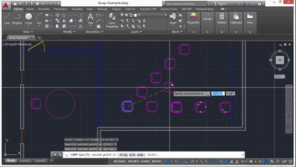 06_14-Copy Array AutoCAD 2015