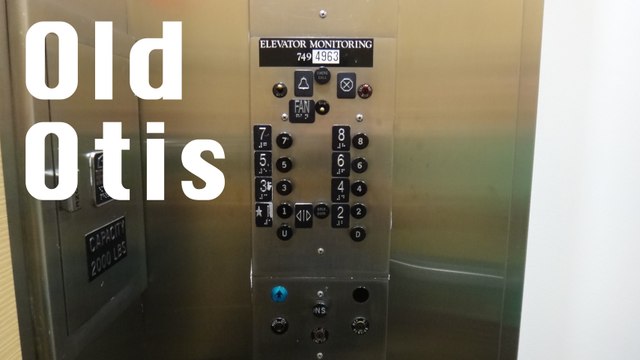 Beautiful Vintage Otis Elevators @ 1800 Professional Building in Washington DC