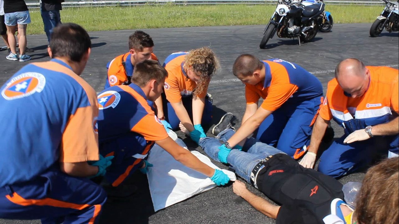 Documentaire les secouristes de la protection civile sud medoc