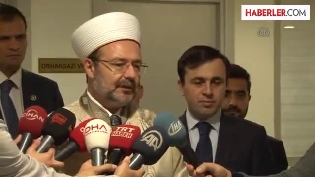 Diyanet İşleri Başkan Görmez'den Gençlere Çağrı: Gelin Camide Dünya Kelamını Konuşalım