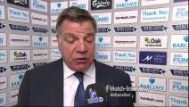 Burnley 1-3 West Ham - Sam Allardyce Post Match Interview - Allardyce recieves perfect present