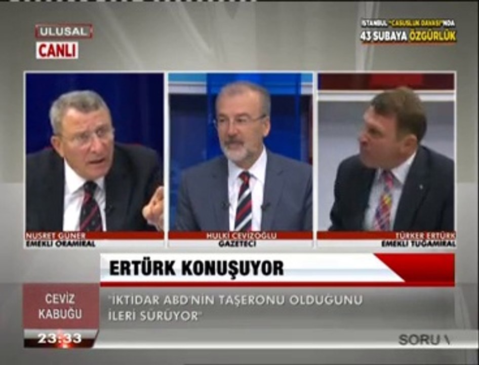 Hulki Cevizoğlu ile Ceviz Kabuğu konuklar Nusret Güner ve Türker Ertürk 2.bölüm 2.kısım 18 Ekim 2014