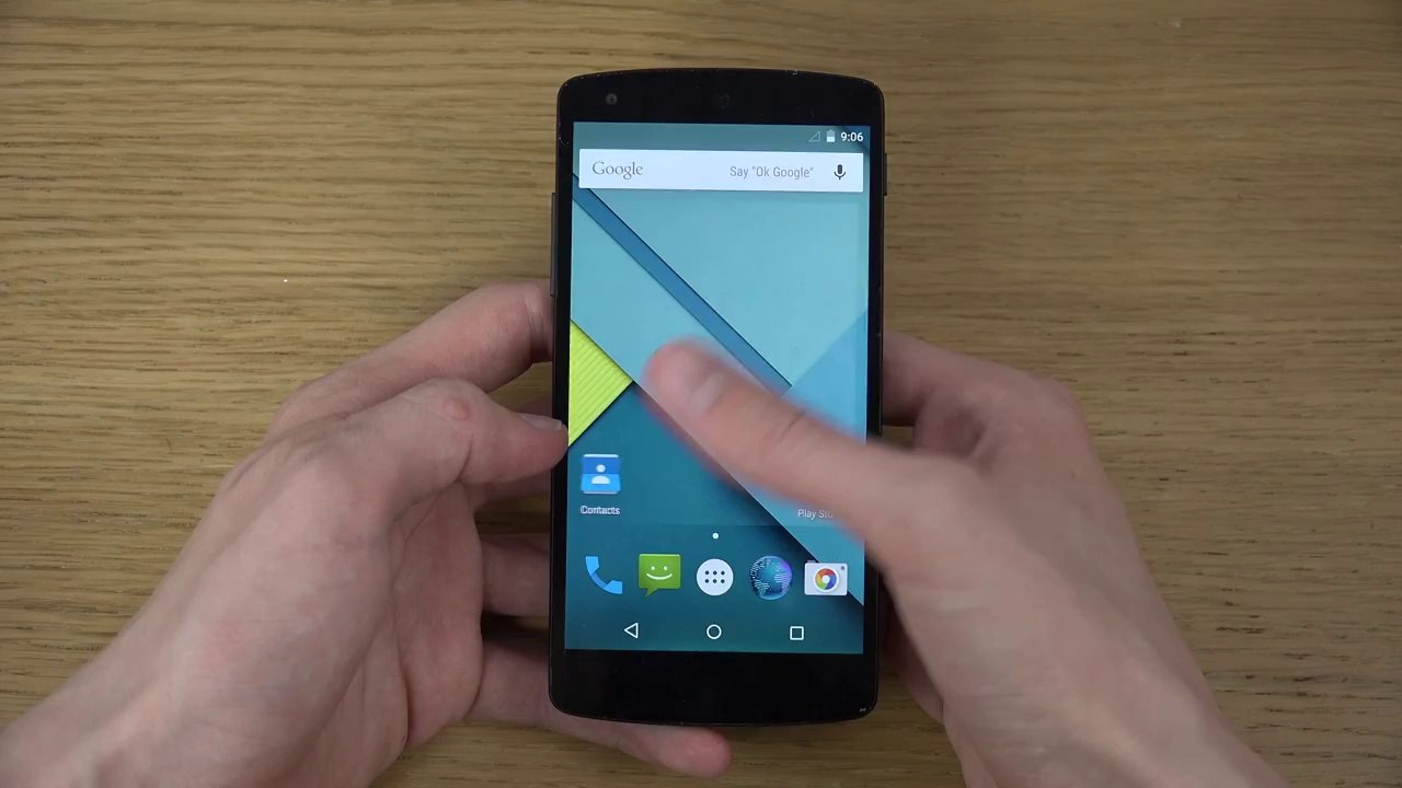 Nexus 5 - Android 5.0 Lollipop Developer Preview Setup Tour! (4K)
