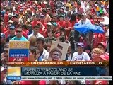 Nicolás Maduro hace un llamado a la paz y a la justicia