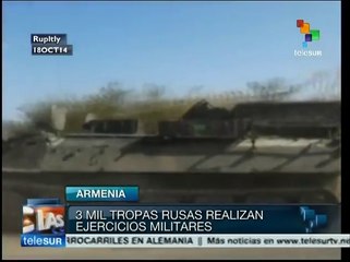 Armenia: 3 mil soldados rusos realizan ejercicios militares