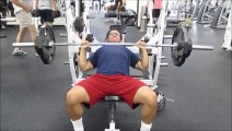 Front Squat 3X12 245lb