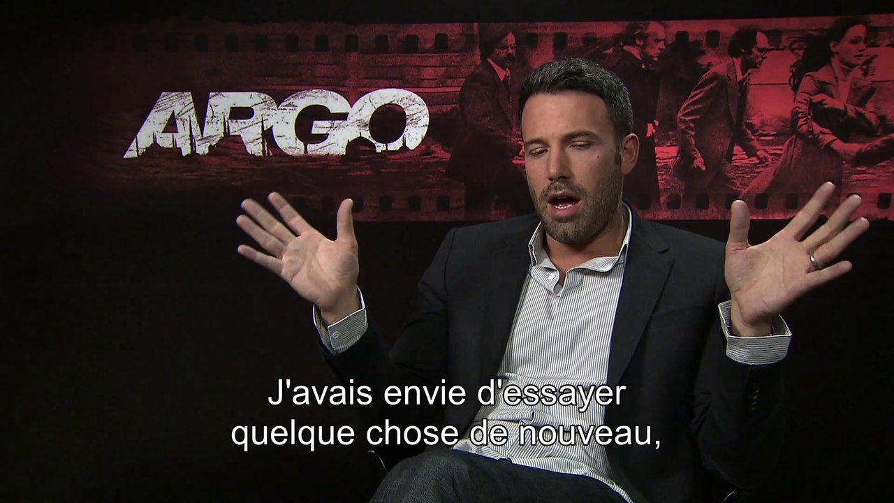 Argo: Interview de Ben Affleck VO st fr