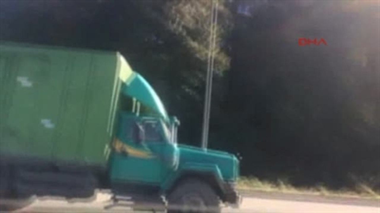 Otoyolda Kilometrelerce Ters Yönde Gitti