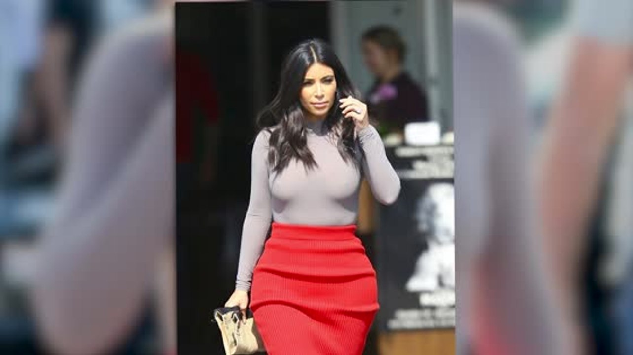 Kim Kardashian trägt Wolle im brütend heißen LA