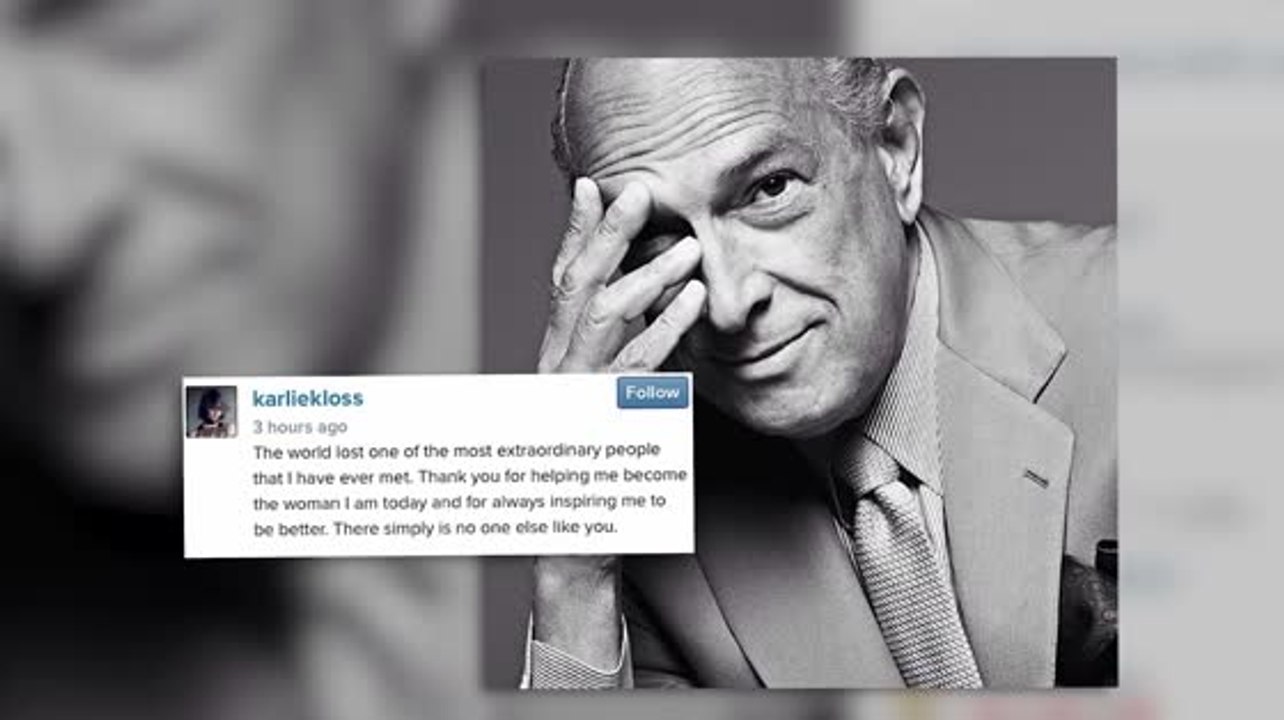 Oscar de la Renta stirbt im Alter von 82 Jahren
