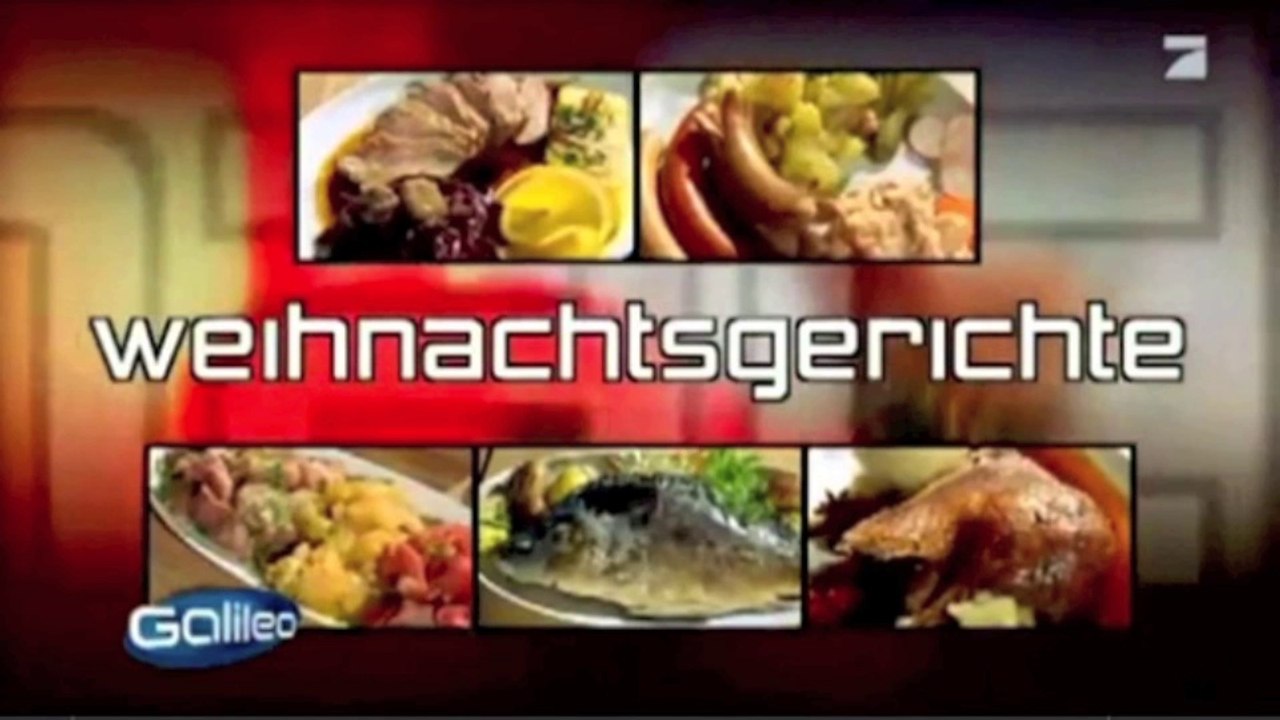 Leckeres weihnachtsessen