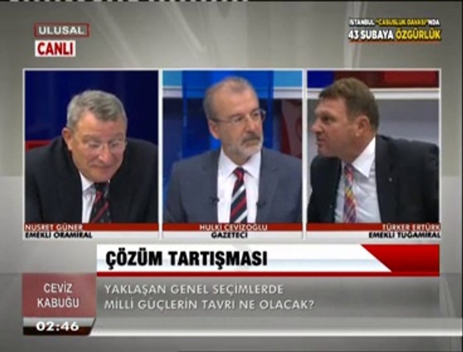 Hulki Cevizoğlu ile Ceviz Kabuğu konuklar Nusret Güner ve Türker Ertürk 5.bölüm 2.kısım 18 Ekim 2014