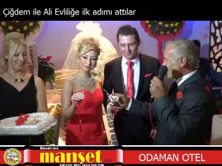 Çiğdem ile Ali'nin Nişan töreni