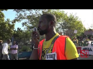 Castel Volturno (CE) - "Stop Razzismo", migliaia di immigrati in marcia -2- (18.10.14)