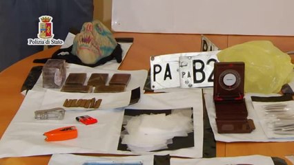 Palermo - Confezionava droga in una stanza sotterranea allo Zen (18.10.14)