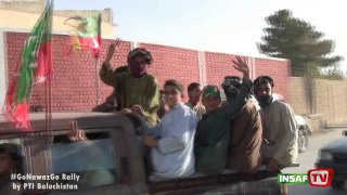 #GoNawazGo Rally by PTI Baluchistan