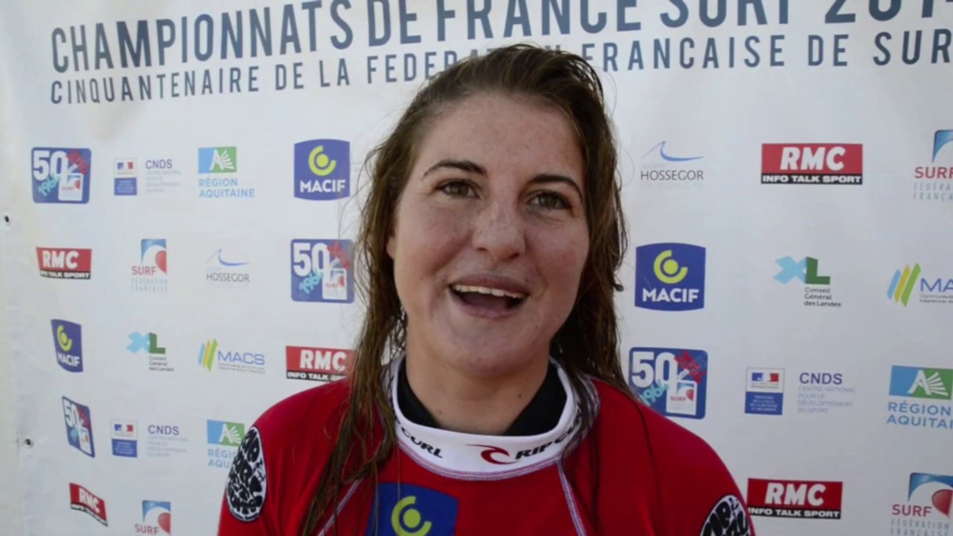 CANNELLE BULARD CHAMPIONNE DE FRANCE SURF ONDINES OPEN - DIMANCHE 19 OCTOBRE - HOSSEGOR - Vidéo Dailymotion