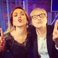 Vi svelo un altro superospite della puntata di oggi di Domenica Live! L'ho ripreso durante le prove...