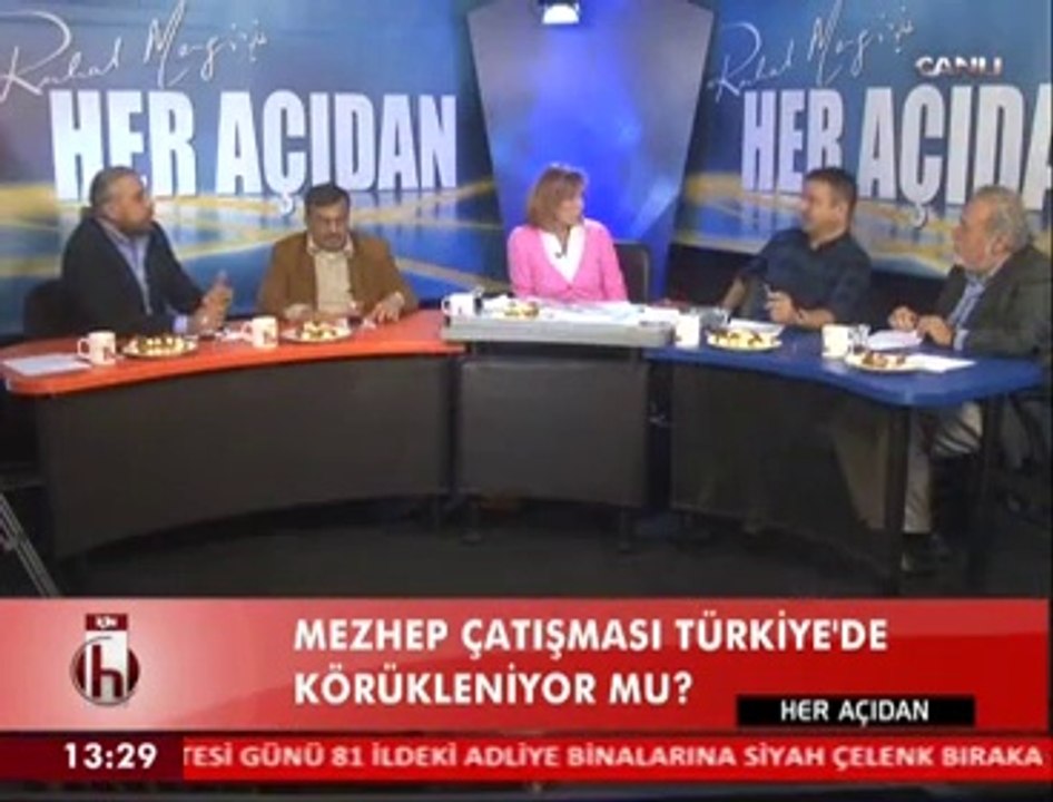 Ruhat Mengi ile Her Açıdan Konuklar İlber Ortaylı Hasan Köni Mete Yarar orhan gazi ertekin 3 19 Ekim 2014