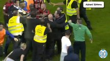 Bagarre entre supporters niçois et joueurs bastiais - Nice vs Bastia (0-1)