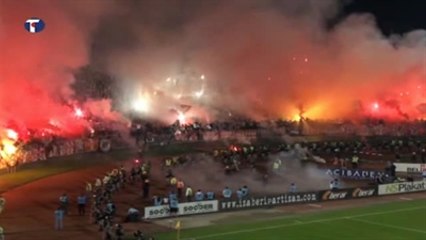 Sırbistan Derbisi Olaylı Geçti