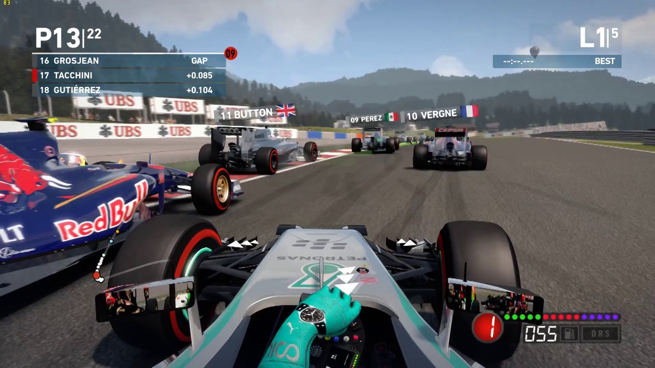 F1 2014 4K gameplay on ASUS GTX TITAN BLACK X2 IN SLI