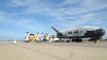 U.S. Air Force lands robotic X-37B space plane in California