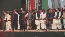 Son of assassinated former PM Benazir Bhutto leads People's Party rally