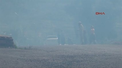 Alanya'da Yangın Paniği Ek