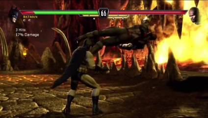 Télécharger la video: Batman VS Scorpion In A Mortal Kombat VS DC Universe Match / Battle / Fight