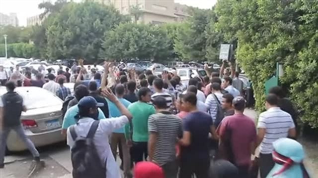 Mısır'da Darbe Karşıtı Öğrenci Gösterileri