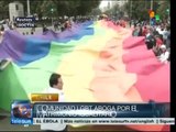 Chilenos LGBT piden con marcha que el gobierno haga valer sus derechos