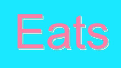 How to Pronounce Eats