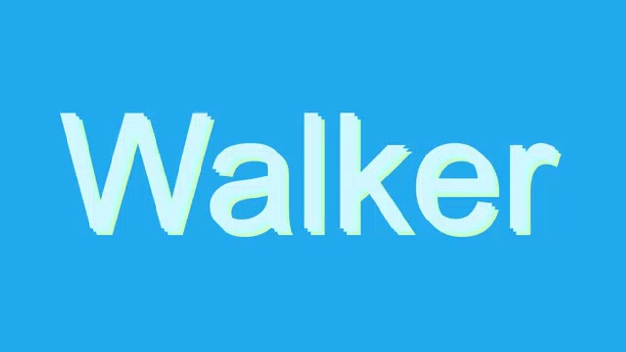 How to Pronounce Walker