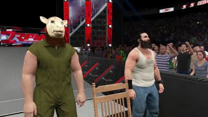 L'entrée de la Wyatt Family dans WWE 2K15
