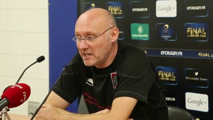 Rugby - RCT : "Nous avons manqué de consistance" (Laporte)