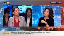 BFM Politique: L'interview de Ségolène Royal par Apolline de Malherbe (1/5) - 19/10