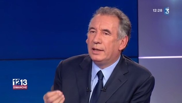 François Bayrou, invité de 12-13 Dimanche sur France3 - 191014